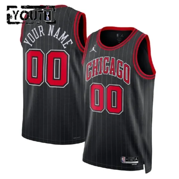 Chicago Bulls Jordan Personoitava Lasten Pelipaita Statement Edition Swingman Musta Chicago Bulls Jordan Personoitava Lasten Pelipaita Statement Edition Swingman Musta