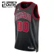 Chicago Bulls Jordan Personoitava Lasten Pelipaita Statement Edition Swingman Musta