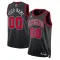 Chicago Bulls Jordan Personoitava Miesten Pelipaita Statement Edition Swingman Musta