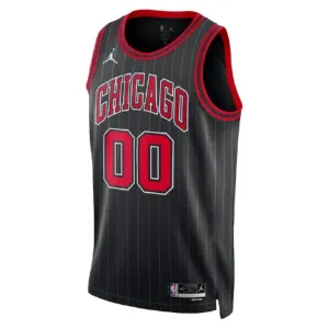 Chicago Bulls Jordan Personoitava Miesten Pelipaita Statement Edition Swingman Musta