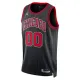 Chicago Bulls Jordan Personoitava Miesten Pelipaita Statement Edition Swingman Musta