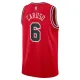 Nike Chicago Bulls Alex Caruso 6 Miesten Pelipaita Icon Edition Swingman Punainen