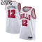 Nike Chicago Bulls Ayo Dosunmu 12 Lasten Pelipaita Association Edition Swingman Valkoinen