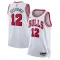 Nike Chicago Bulls Ayo Dosunmu 12 Miesten Pelipaita Association Edition Swingman Valkoinen