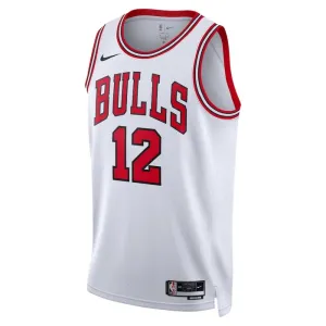 Nike Chicago Bulls Ayo Dosunmu 12 Miesten Pelipaita Association Edition Swingman Valkoinen
