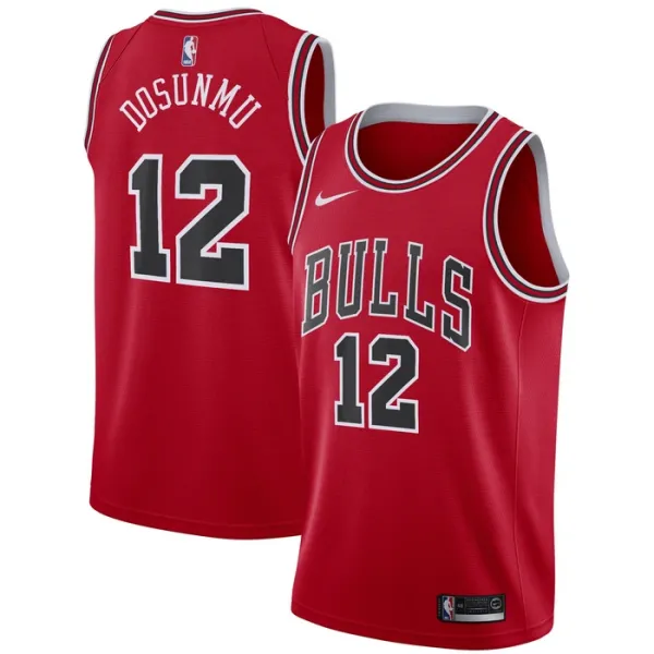 Nike Chicago Bulls Ayo Dosunmu 12 Miesten Pelipaita Icon Edition Swingman Punainen Nike Chicago Bulls Ayo Dosunmu 12 Miesten Pelipaita Icon Edition Swingman Punainen