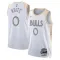 Nike Chicago Bulls Coby White Miesten Pelipaita City Edition 2024-25 Swingman Valkoinen