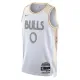 Nike Chicago Bulls Coby White Miesten Pelipaita City Edition 2024-25 Swingman Valkoinen