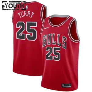 Nike Chicago Bulls Dalen Terry 25 Lasten Pelipaita Icon Edition Swingman Punainen
