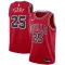 Nike Chicago Bulls Dalen Terry 25 Miesten Pelipaita Icon Edition Swingman Punainen