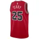 Nike Chicago Bulls Dalen Terry 25 Miesten Pelipaita Icon Edition Swingman Punainen