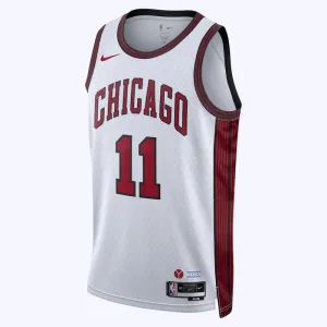 Nike Chicago Bulls Demar Derozan 11 Miesten Pelipaita City Edition 2022-23 Swingman Valkoinen