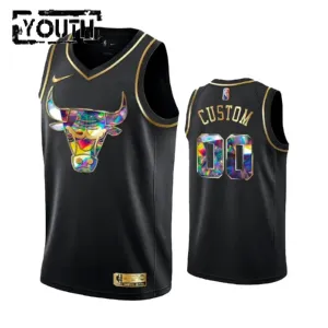 Nike Chicago Bulls Diamond Edition Personoitava Lasten Pelipaita Swingman Musta Nike Chicago Bulls Diamond Edition Personoitava Lasten Pelipaita Swingman Musta