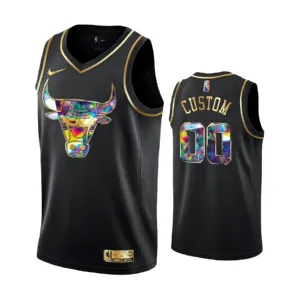 Nike Chicago Bulls Diamond Edition Personoitava Miesten Pelipaita Swingman Musta Nike Chicago Bulls Diamond Edition Personoitava Miesten Pelipaita Swingman Musta