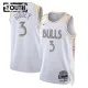 Nike Chicago Bulls Josh Giddey Lasten Pelipaita City Edition 2024-25 Swingman Valkoinen Nike Chicago Bulls Josh Giddey Lasten Pelipaita City Edition 2024-25 Swingman Valkoinen