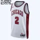 Nike Chicago Bulls Lonzo Ball 2 Lasten Pelipaita City Edition 2022-23 Swingman Valkoinen