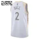 Nike Chicago Bulls Lonzo Ball Lasten Pelipaita City Edition 2024-25 Swingman Valkoinen