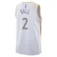 Nike Chicago Bulls Lonzo Ball Miesten Pelipaita City Edition 2024-25 Swingman Valkoinen