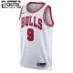 Nike Chicago Bulls Nikola Vucevic 9 Lasten Pelipaita Association Edition Swingman Valkoinen