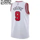 Nike Chicago Bulls Nikola Vucevic 9 Lasten Pelipaita Association Edition Swingman Valkoinen