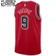 Nike Chicago Bulls Nikola Vucevic 9 Lasten Pelipaita Icon Edition Swingman Punainen