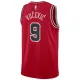 Nike Chicago Bulls Nikola Vucevic 9 Miesten Pelipaita Icon Edition Swingman Punainen