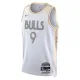 Nike Chicago Bulls Nikola Vucevic Miesten Pelipaita City Edition 2024-25 Swingman Valkoinen