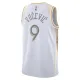 Nike Chicago Bulls Nikola Vucevic Miesten Pelipaita City Edition 2024-25 Swingman Valkoinen