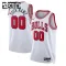 Nike Chicago Bulls Personoitava Lasten Pelipaita Association Edition Swingman Valkoinen