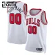Nike Chicago Bulls Personoitava Lasten Pelipaita Association Edition Swingman Valkoinen Nike Chicago Bulls Personoitava Lasten Pelipaita Association Edition Swingman Valkoinen