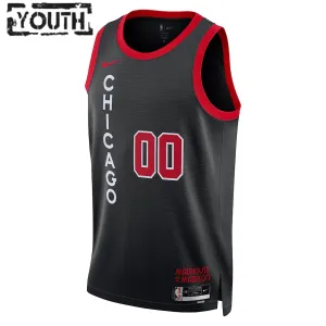 Nike Chicago Bulls Personoitava Lasten Pelipaita City Edition 2023-24 Swingman Musta