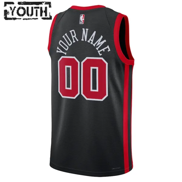 Nike Chicago Bulls Personoitava Lasten Pelipaita City Edition 2023-24 Swingman Musta