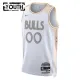 Nike Chicago Bulls Personoitava Lasten Pelipaita City Edition 2024-25 Swingman Valkoinen