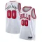 Nike Chicago Bulls Personoitava Miesten Pelipaita Association Edition Swingman Valkoinen