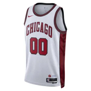 Nike Chicago Bulls Personoitava Miesten Pelipaita City Edition 2022-23 Swingman Valkoinen