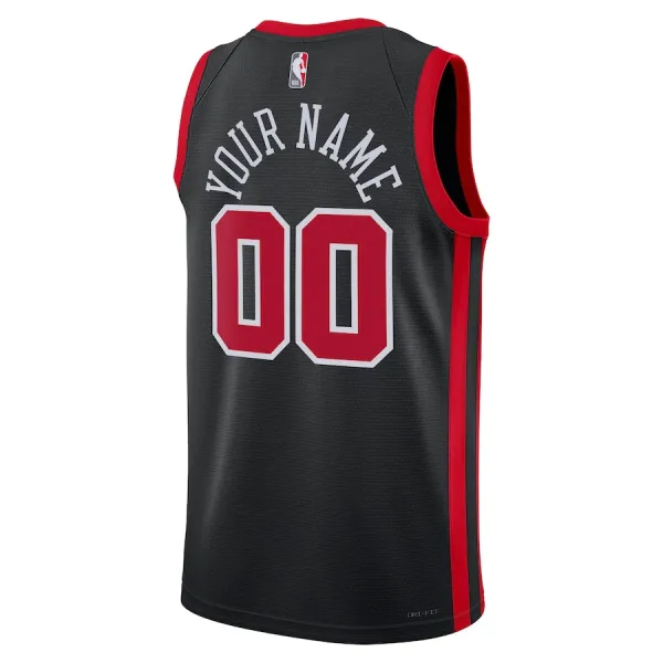Nike Chicago Bulls Personoitava Miesten Pelipaita City Edition 2023-24 Swingman Musta