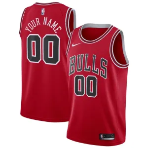 Nike Chicago Bulls Personoitava Miesten Pelipaita Icon Edition Swingman Punainen