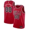 Nike Chicago Bulls Personoitava Miesten Pelipaita Icon Edition Swingman Punainen