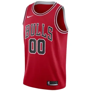 Nike Chicago Bulls Personoitava Miesten Pelipaita Icon Edition Swingman Punainen