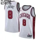 Nike Chicago Bulls Zach Lavine 8 Lasten Pelipaita City Edition 2022-23 Swingman Valkoinen Nike Chicago Bulls Zach Lavine 8 Lasten Pelipaita City Edition 2022-23 Swingman Valkoinen