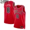 Nike Chicago Bulls Zach Lavine 8 Lasten Pelipaita Icon Edition Swingman Punainen