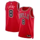 Nike Chicago Bulls Zach Lavine 8 Miesten Pelipaita Icon Edition Swingman Punainen Nike Chicago Bulls Zach Lavine 8 Miesten Pelipaita Icon Edition Swingman Punainen