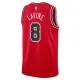 Nike Chicago Bulls Zach Lavine 8 Miesten Pelipaita Icon Edition Swingman Punainen
