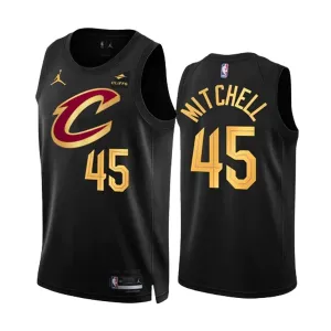 Cleveland Cavaliers Donovan Mitchell 45 Jordan Miesten Pelipaita Statement Edition Swingman Musta Cleveland Cavaliers Donovan Mitchell 45 Jordan Miesten Pelipaita Statement Edition Swingman Musta