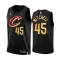 Cleveland Cavaliers Donovan Mitchell 45 Jordan Miesten Pelipaita Statement Edition Swingman Musta
