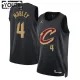 Cleveland Cavaliers Jordan Evan Mobley 4 Lasten Pelipaita Statement Edition Swingman Musta Cleveland Cavaliers Jordan Evan Mobley 4 Lasten Pelipaita Statement Edition Swingman Musta