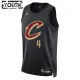 Cleveland Cavaliers Jordan Evan Mobley 4 Lasten Pelipaita Statement Edition Swingman Musta