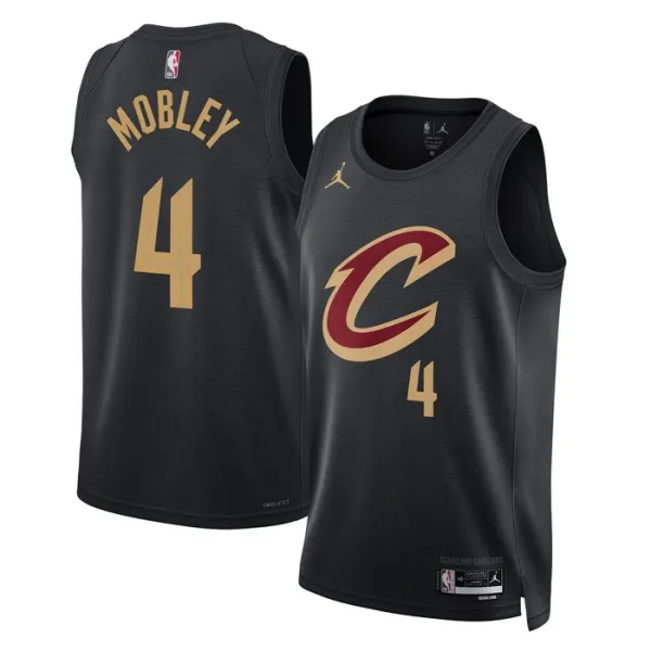 Cleveland Cavaliers Jordan Evan Mobley 4 Miesten Pelipaita Statement Edition Swingman Musta Cleveland Cavaliers Jordan Evan Mobley 4 Miesten Pelipaita Statement Edition Swingman Musta