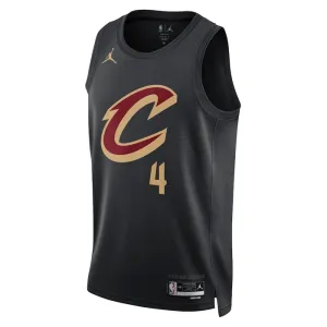 Cleveland Cavaliers Jordan Evan Mobley 4 Miesten Pelipaita Statement Edition Swingman Musta