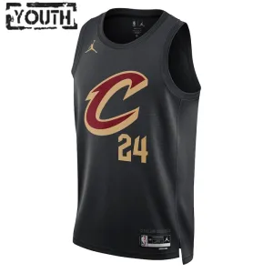 Cleveland Cavaliers Jordan Lauri Markkanen 24 Lasten Pelipaita Statement Edition Swingman Musta